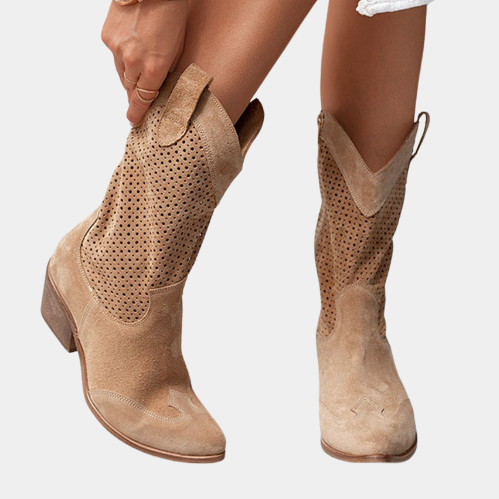 Women's Breathable Western Boots